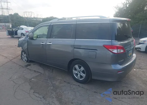 2017 Nissan Quest Sv из США, поврежденный, VIN JN8AE2KP0H9165473